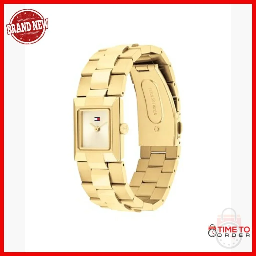 Women's Quartz Bracelet Watch, Square Design, 3 ATM Water Resistant